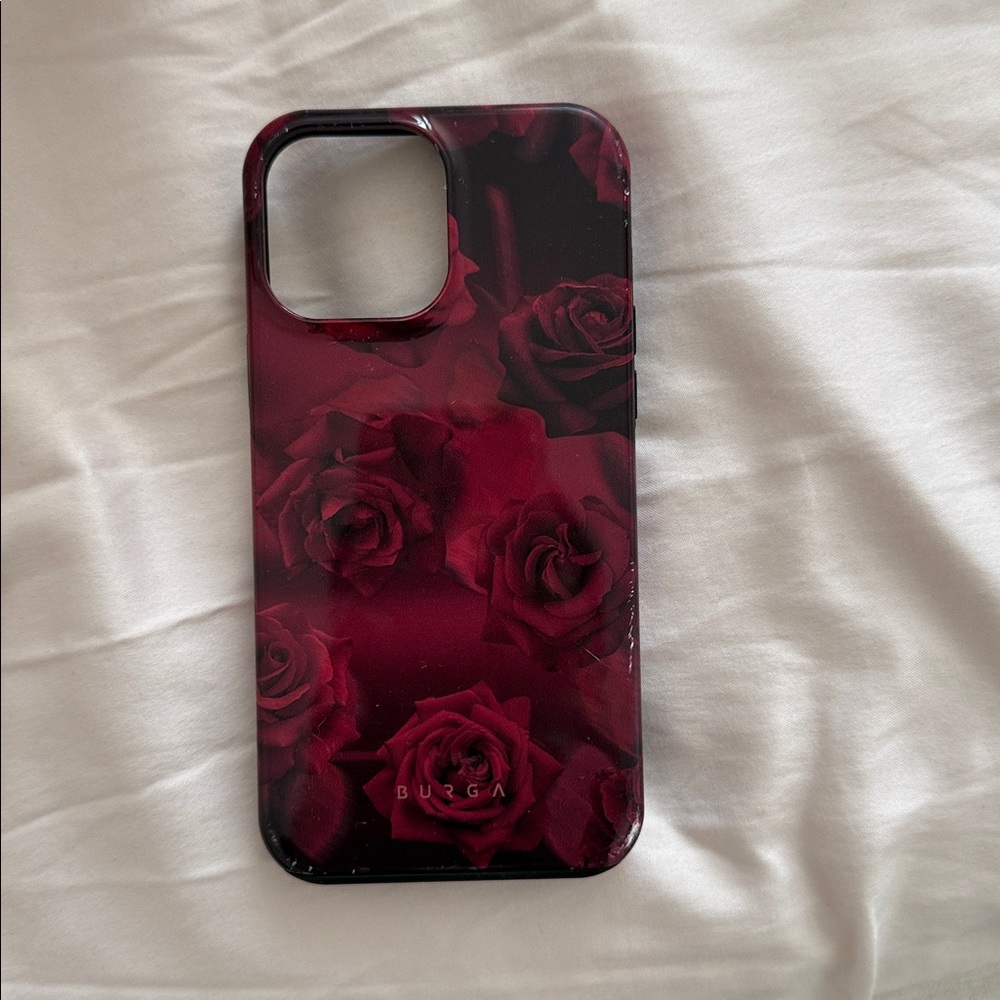 Burga Red Rose Phone Case